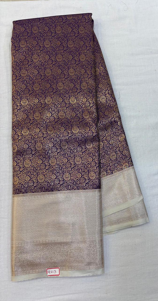 Semi Kanchi Pattu Saree - Pencil Work