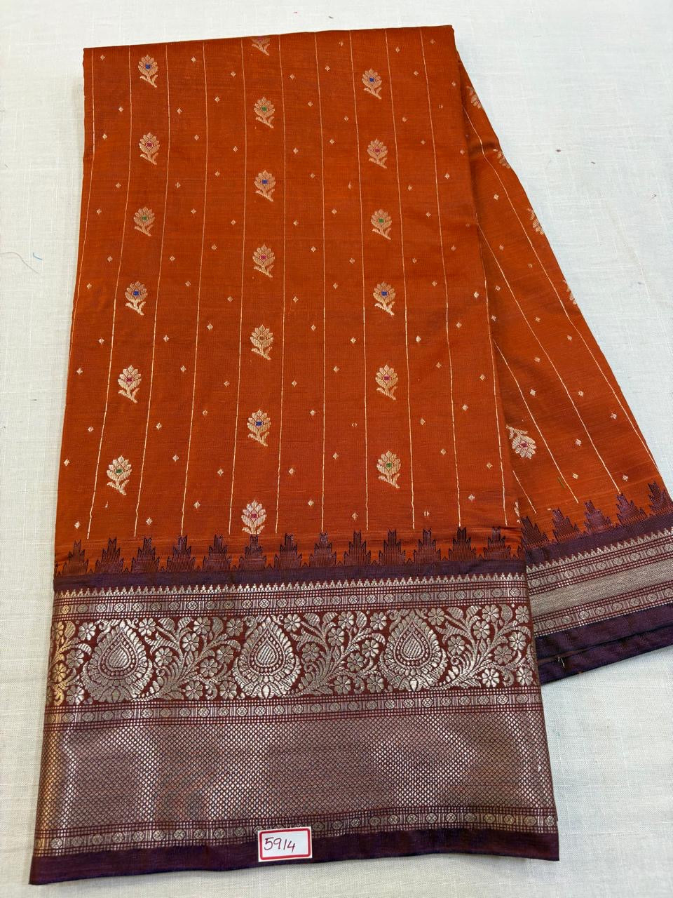 Semi Uppada Saree